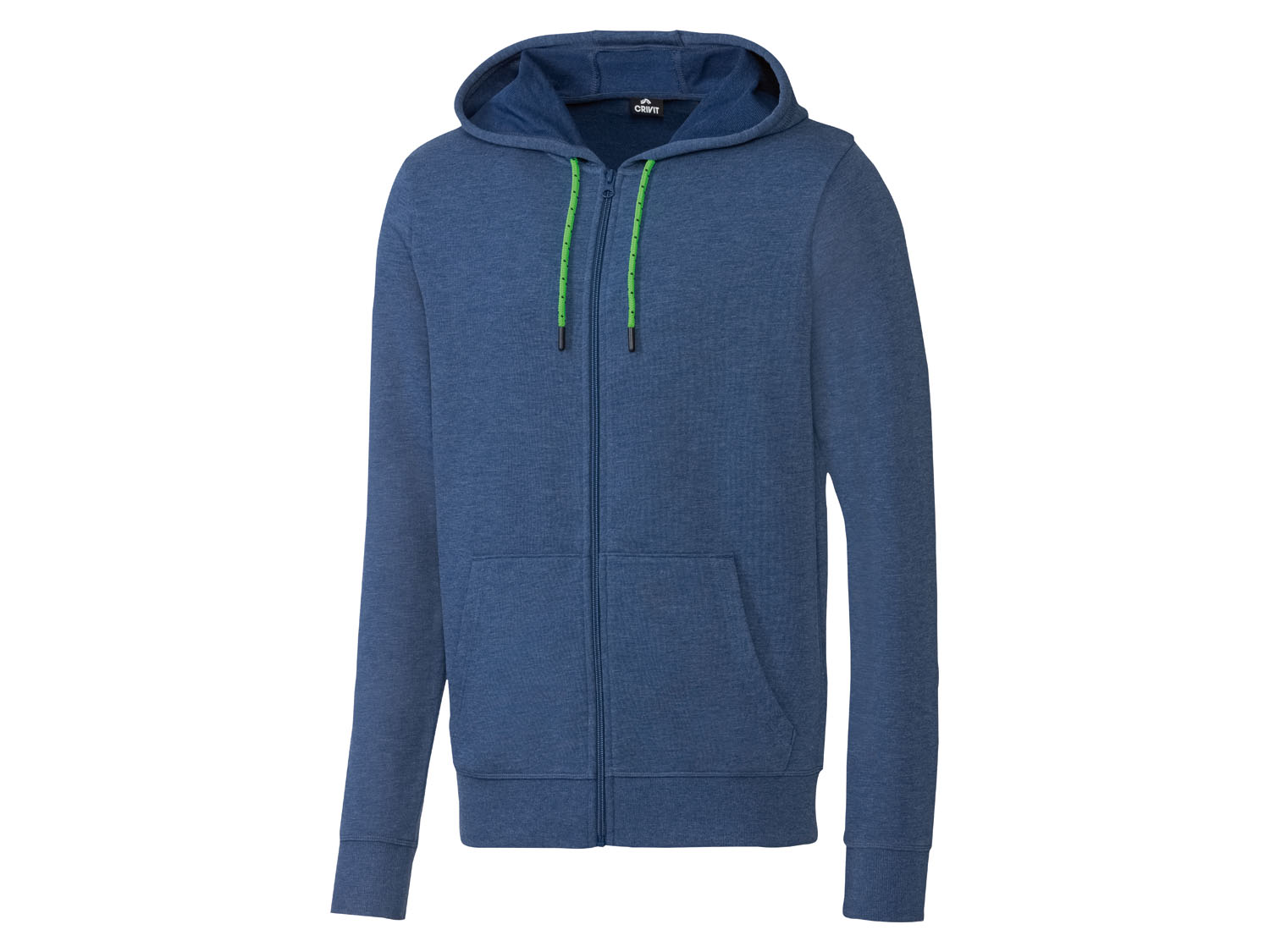 Crivit Bluza dresowa męska z bawełną M 48/50, Granatowy