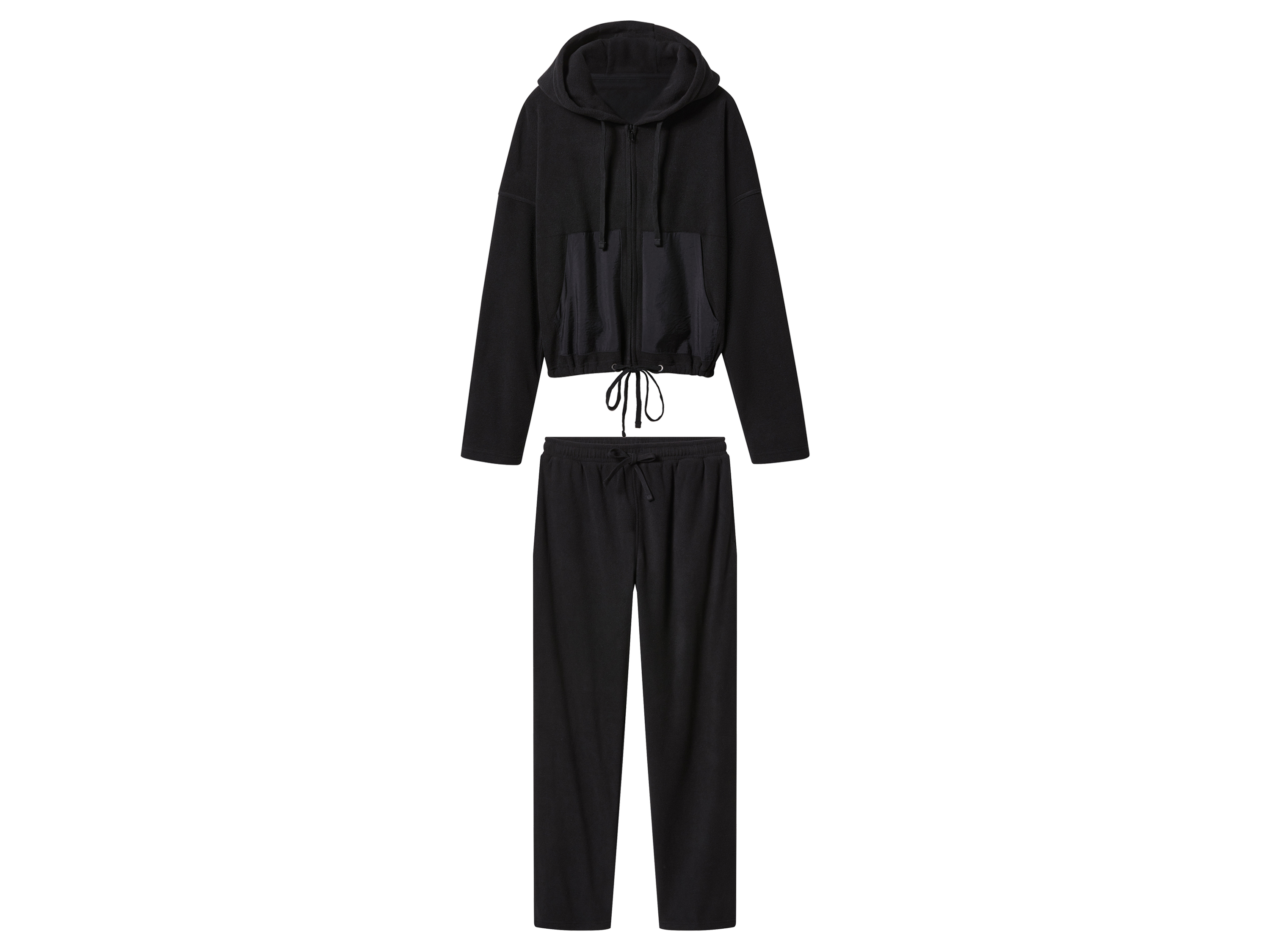 esmara Dres polarowy damski Czarny, S 36-38