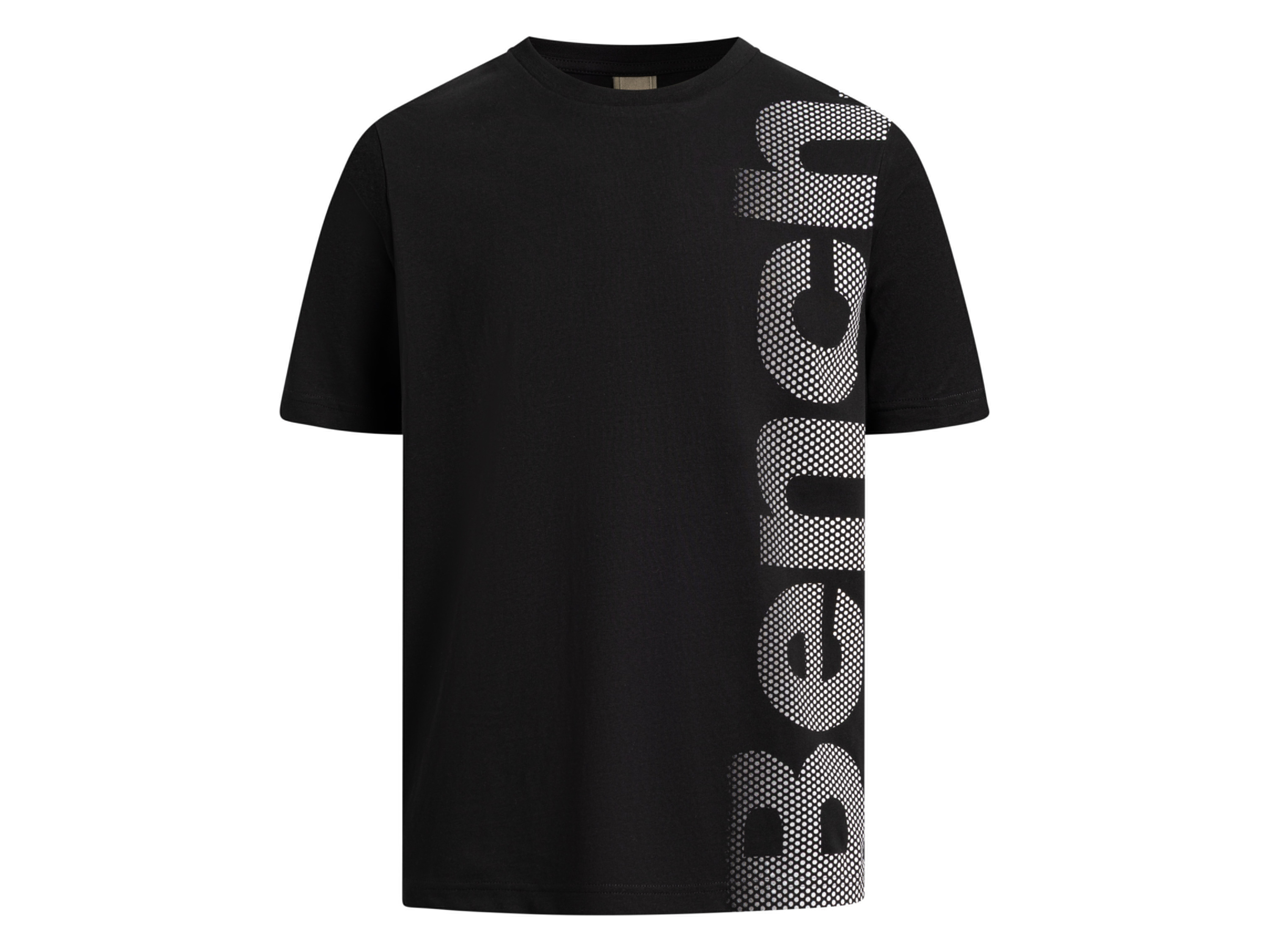 Bench T-shirt męski z bawełny Czarny, XL