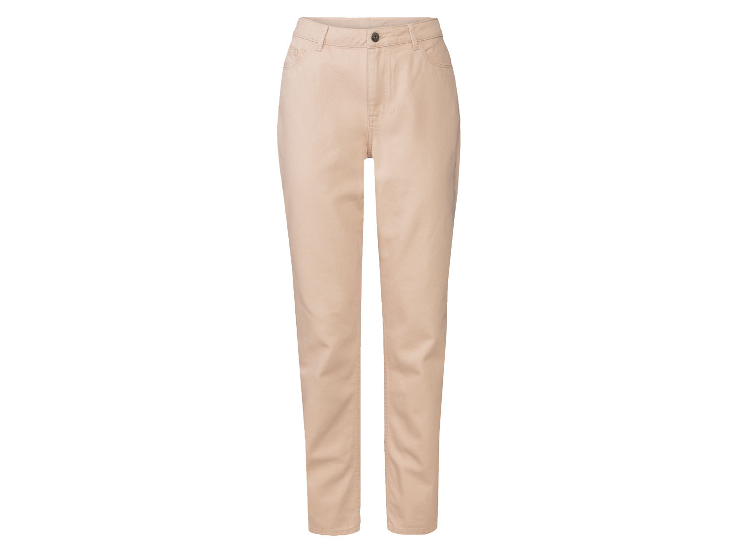 Esmara Jeansy damskie Mom fit Beżowy, 36