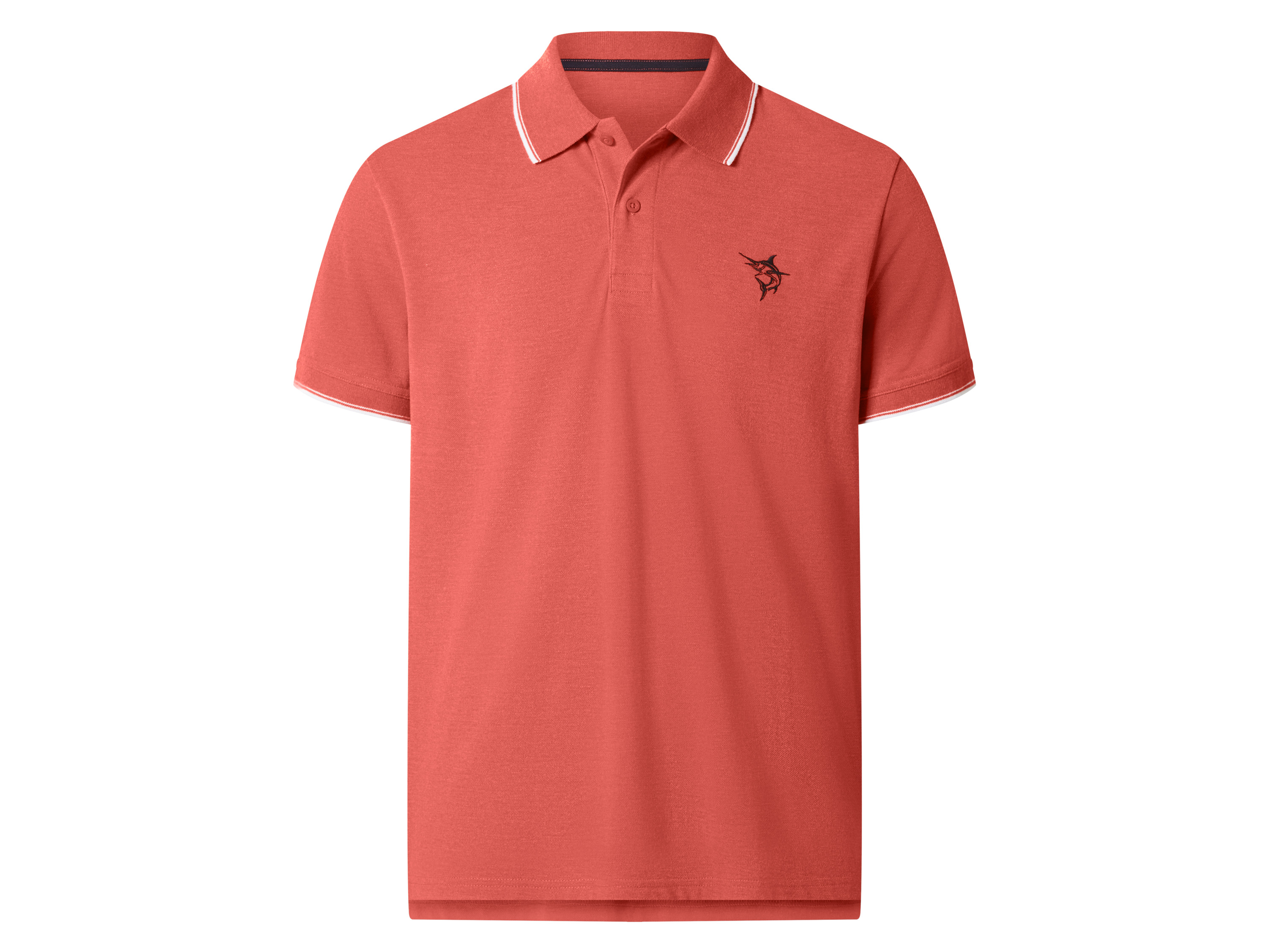 esmara Men Koszulka polo męska z bawełną Pomarańczowy, XL 56/58