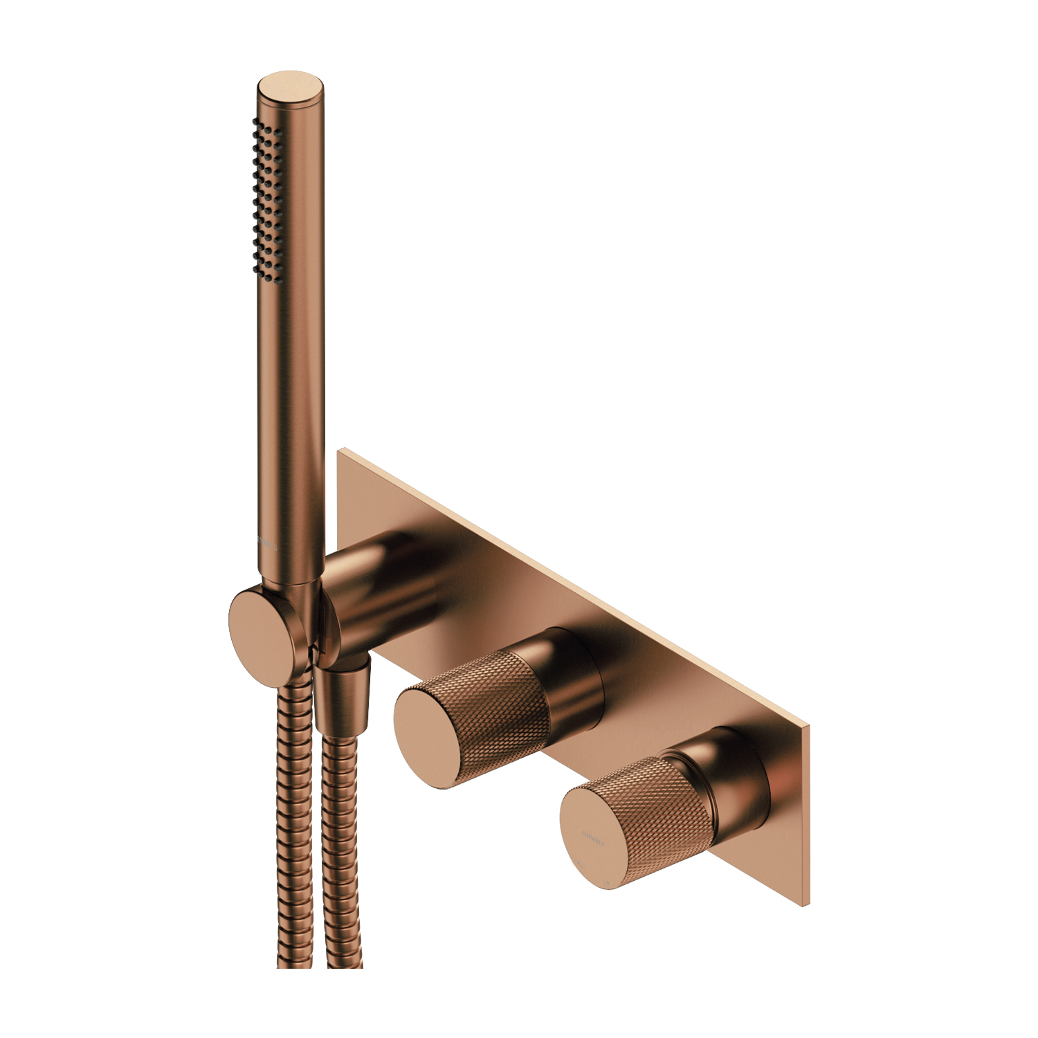 Darmowa Dostawa - Bateria wannowo-prysznicowa podtynkowa miedź Omnires Contour CT80351CPB