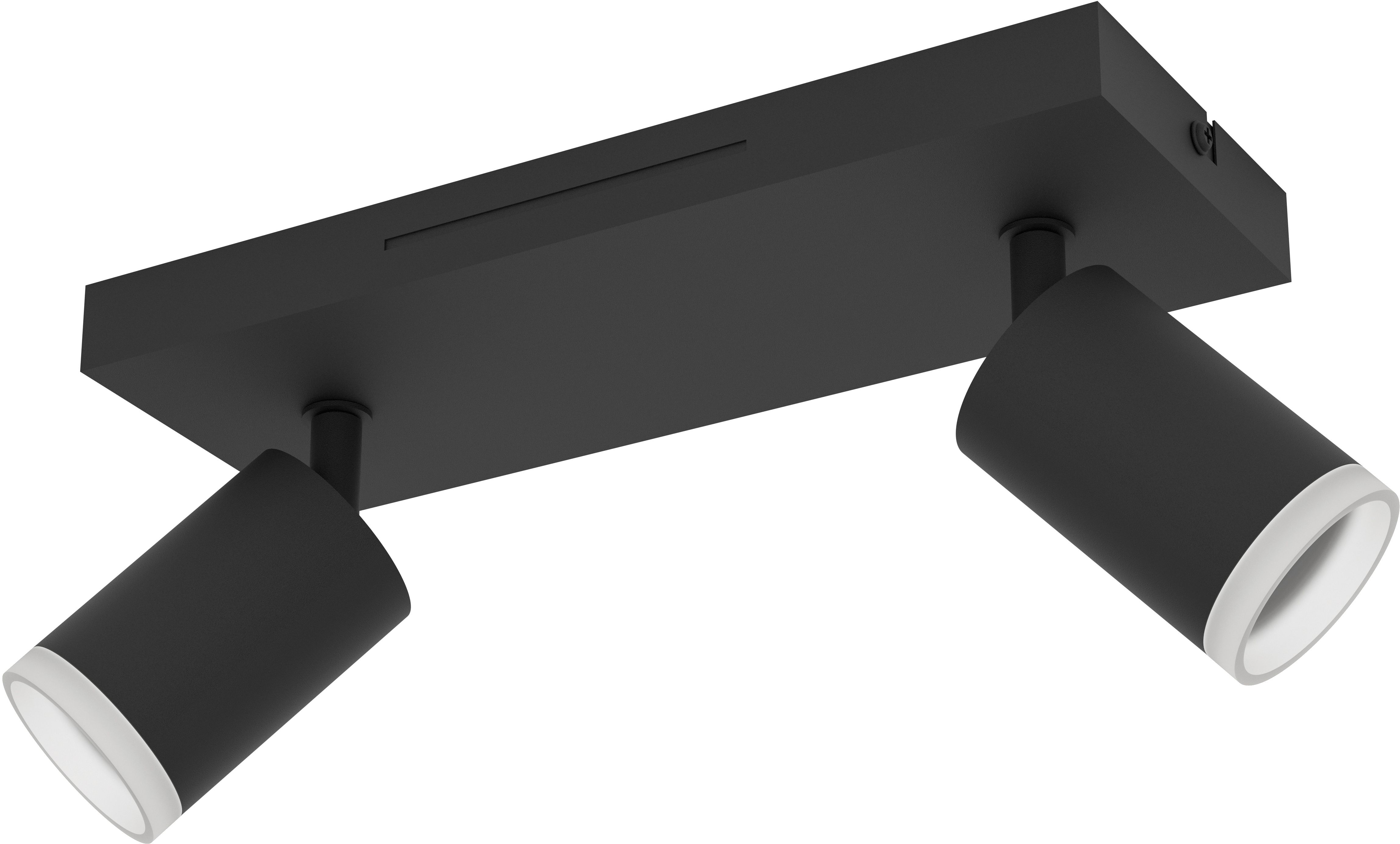Darmowa Dostawa - Lampa podsufitowa 2x3.7 W czarna Eglo Melitello-Z 901941