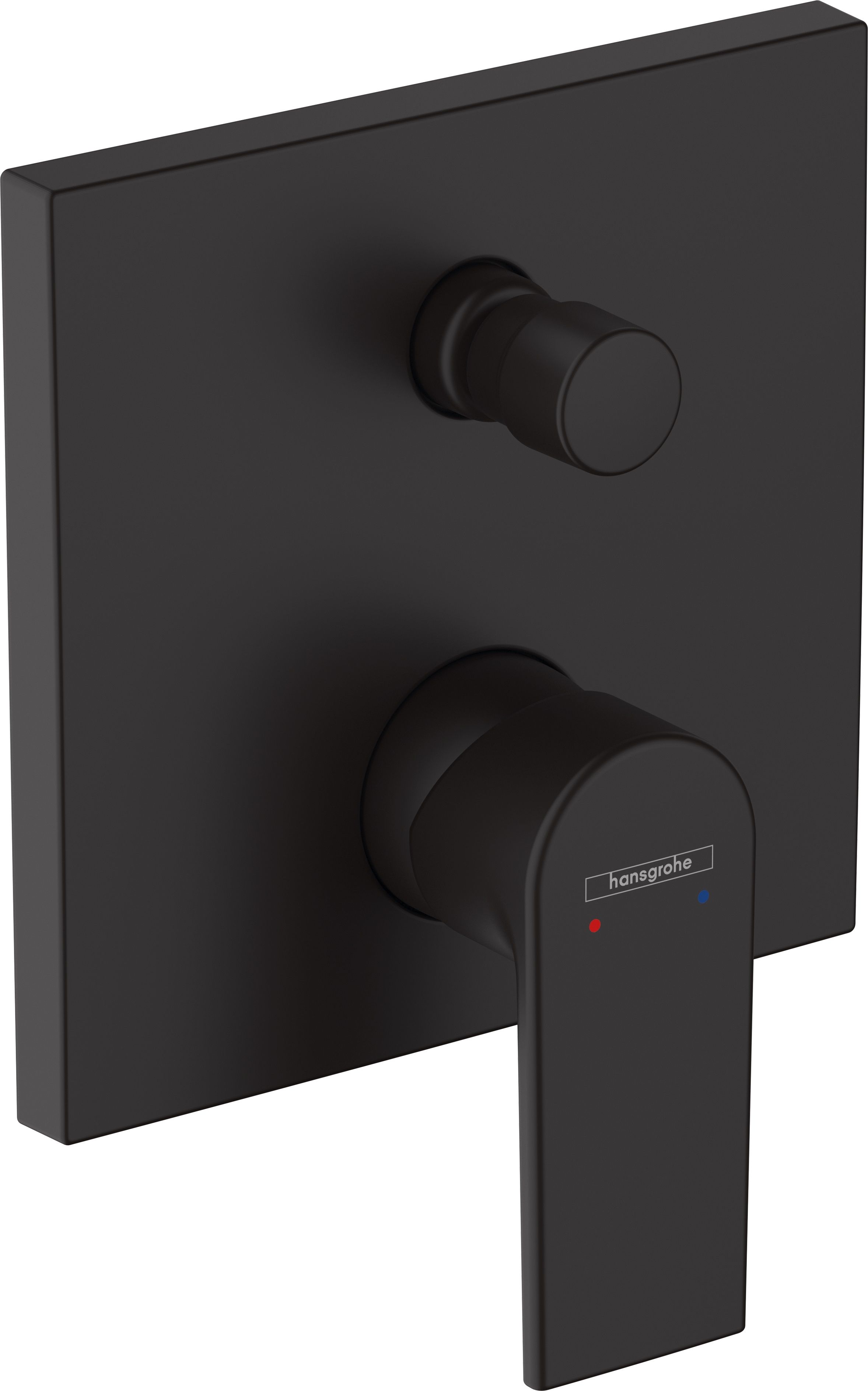 Darmowa Dostawa - Bateria wannowo-prysznicowa podtynkowa czarna Hansgrohe Vernis Shape 71469670