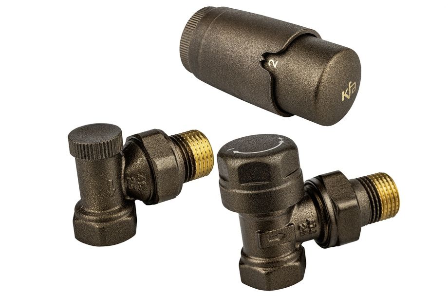 Darmowa Dostawa - Zestaw termostatyczny miedź KFA Armatura Komfort Pro 75713019BL