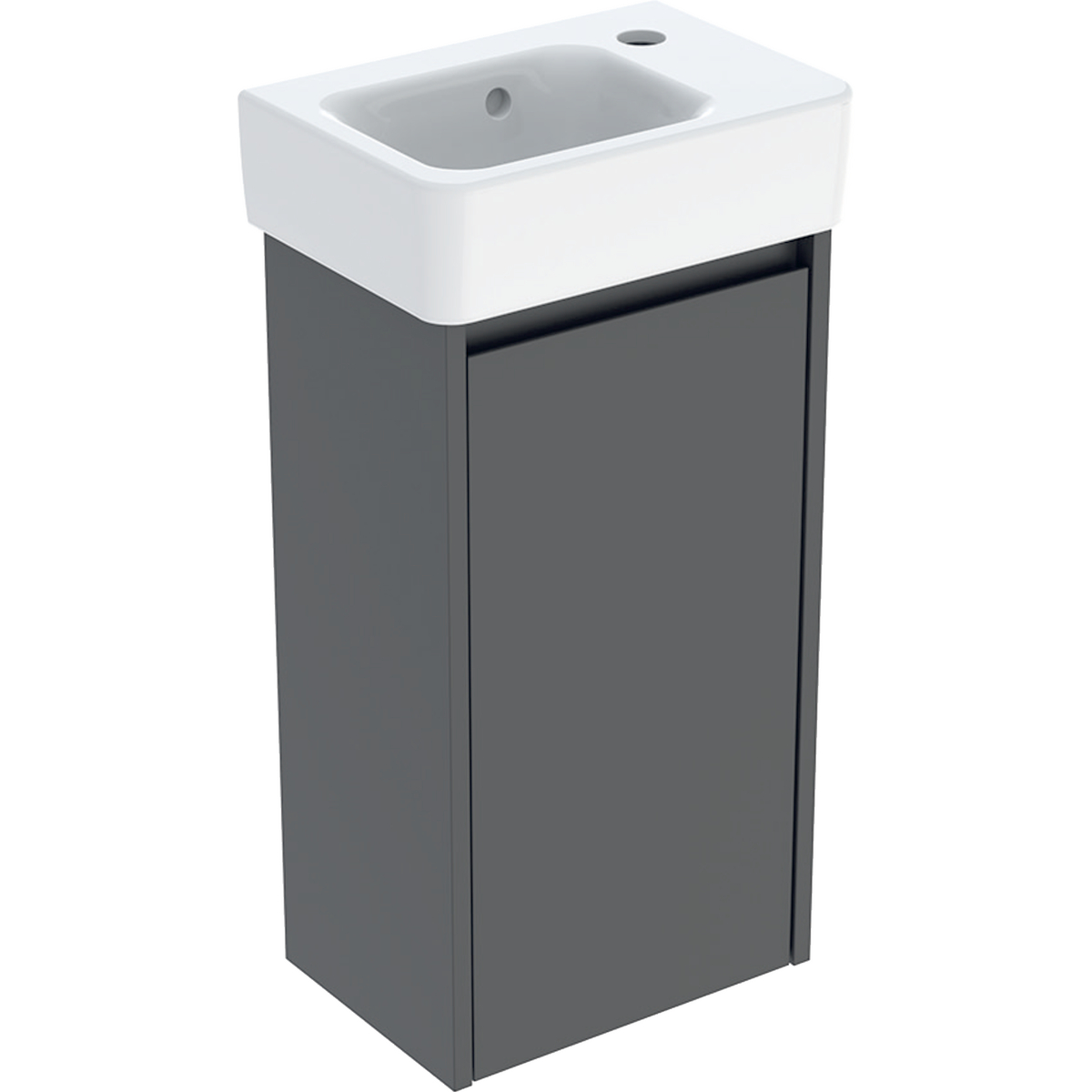 Darmowa Dostawa - Umywalka z szafką 36 cm Geberit Selnova Square 504130JK1