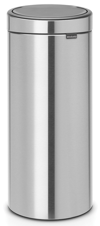 Darmowa Dostawa - Kosz na śmieci 30 l stal Brabantia Touch Bin 115462