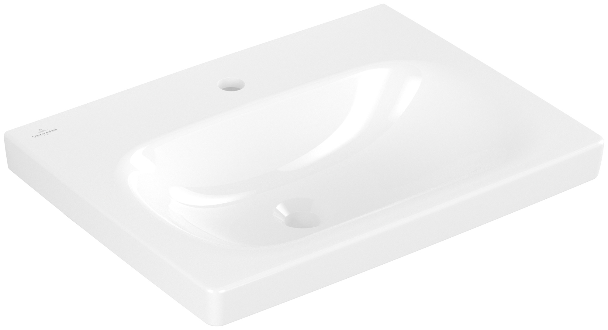 Darmowa Dostawa - Umywalka 60x46 cm prostokątna meblowa biała Villeroy & Boch Skyla 5A516101