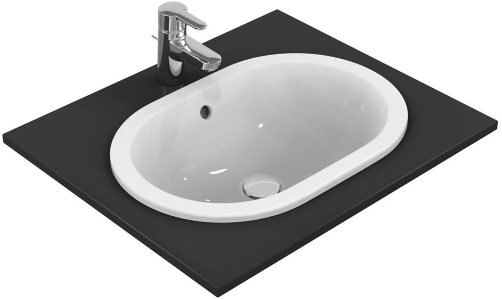 Darmowa Dostawa - Umywalka 55x38 cm owalna wpuszczana biała Ideal Standard Connect E504701