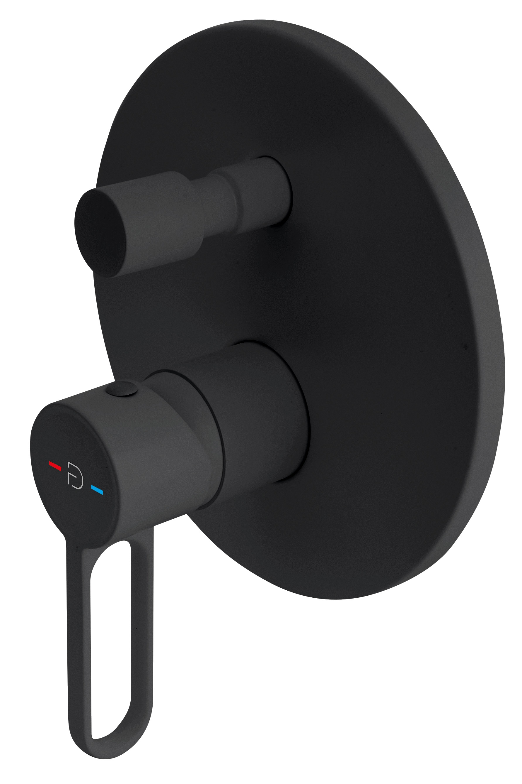 Darmowa Dostawa - Bateria wannowo-prysznicowa podtynkowa czarny FDesign Zaffiro FD1ZFR7P22