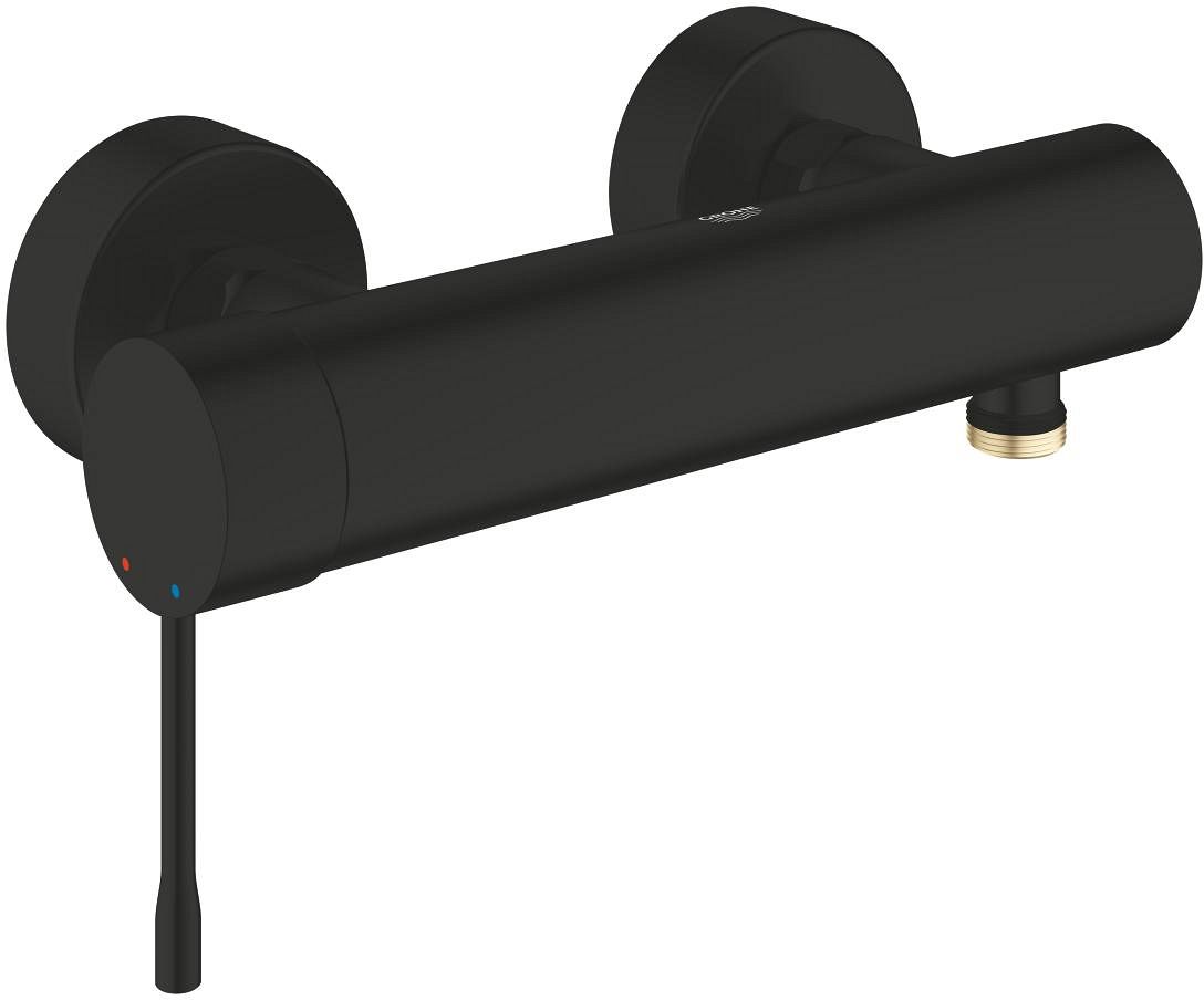 Darmowa Dostawa - Bateria prysznicowa ścienna czarna Grohe Essence New 336362431