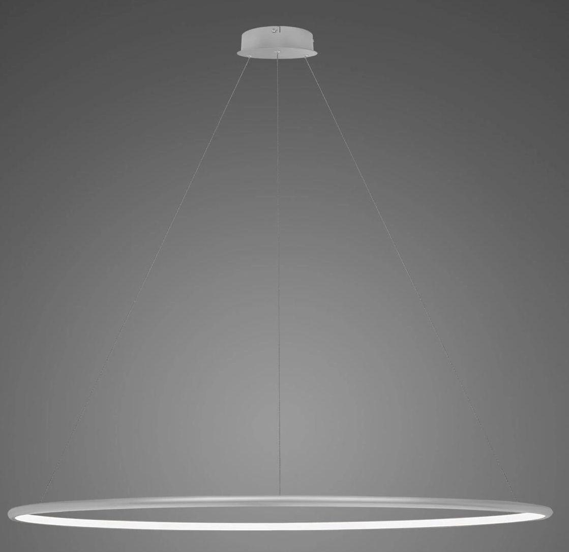 Darmowa Dostawa - Lampa wisząca 1x57 W srebrna Altavola Design Led Shape LA073P150in3ksilverdimm