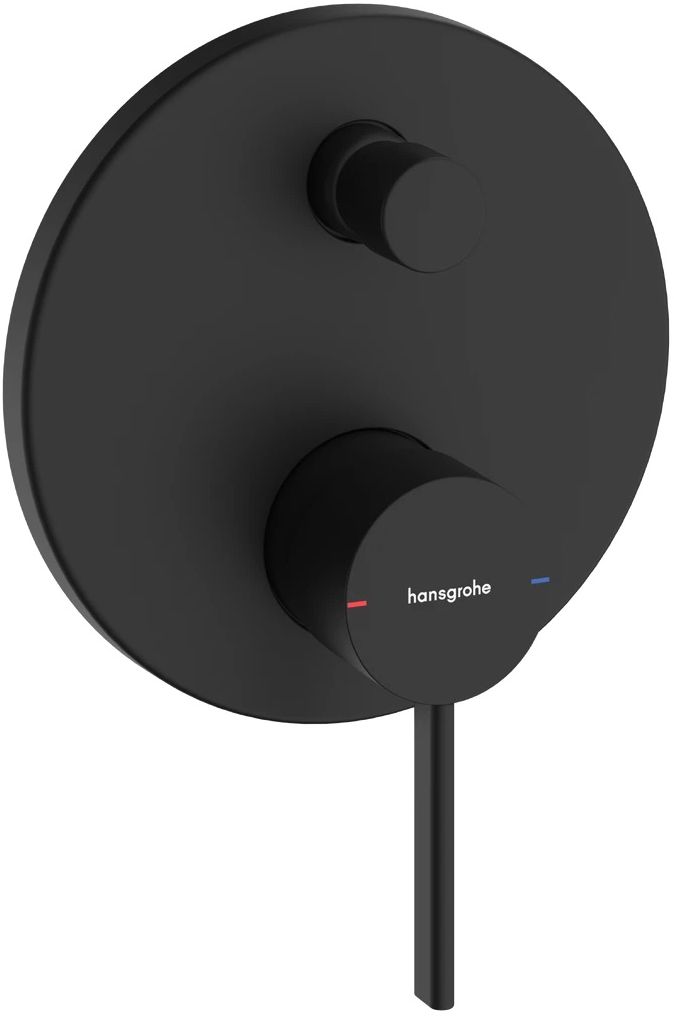 Darmowa Dostawa - Bateria wannowo-prysznicowa podtynkowa czarna Hansgrohe Zesis S 74415670