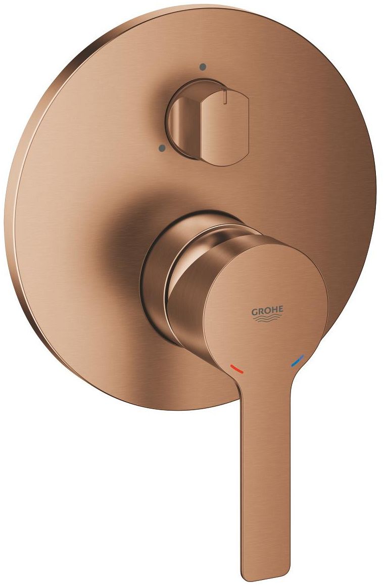 Darmowa Dostawa - Bateria wannowo-prysznicowa podtynkowa brushed warm sunset Grohe Lineare 24095DL1