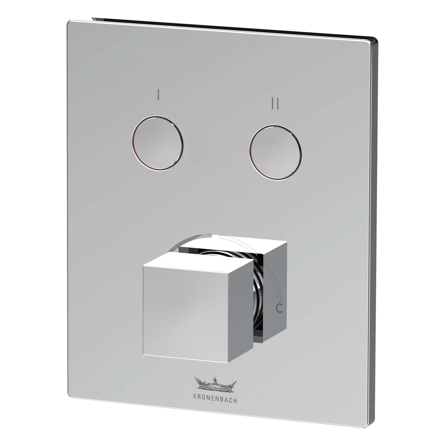 Darmowa Dostawa - Bateria wannowo-prysznicowa podtynkowa chrom Kronenbach Smart Push 19045002CR