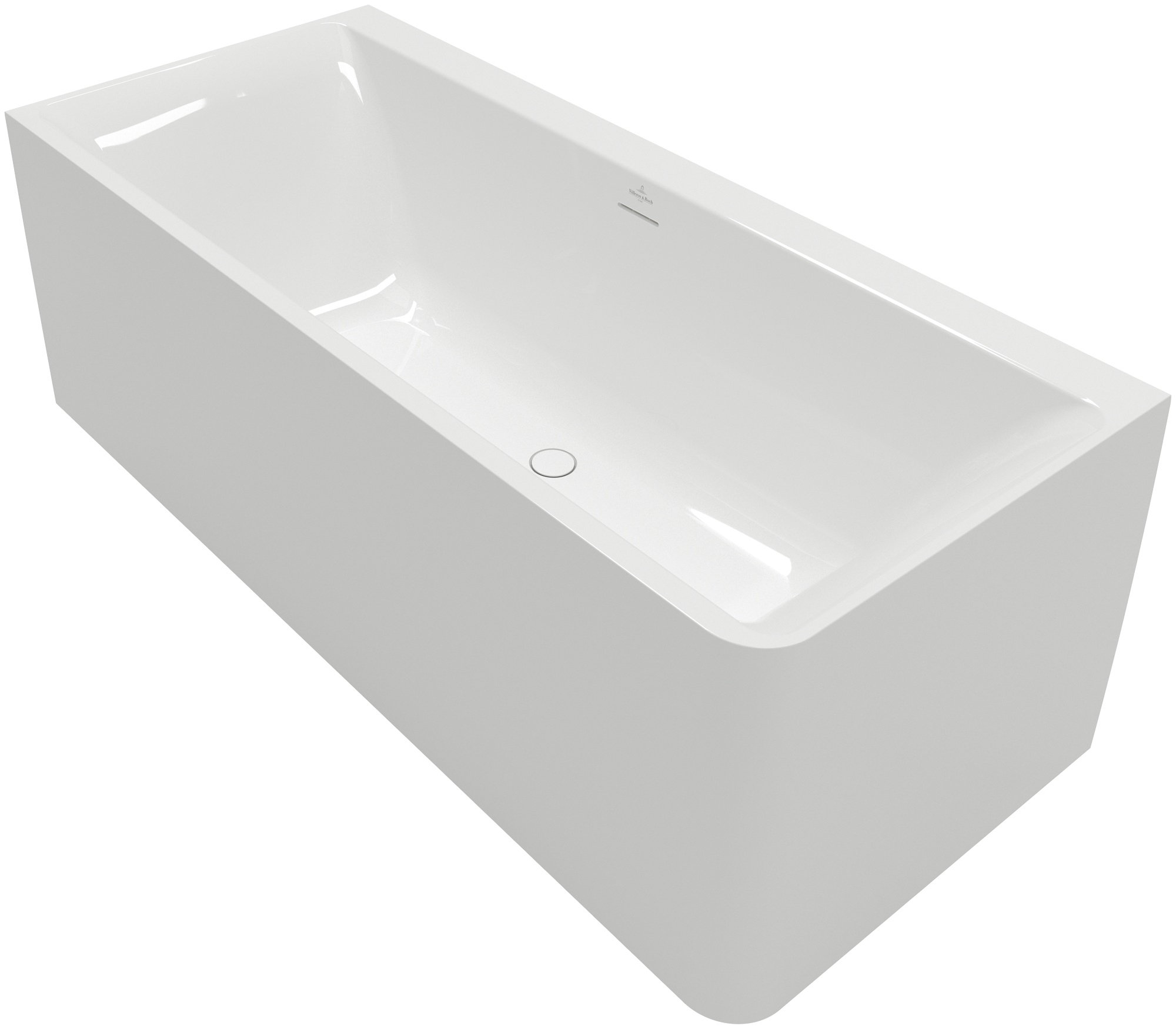 Darmowa Dostawa - Wanna przyścienna 180x80 cm prostokątna biała Villeroy & Boch Subway 3.0 UBQ180SBW9CL00V01