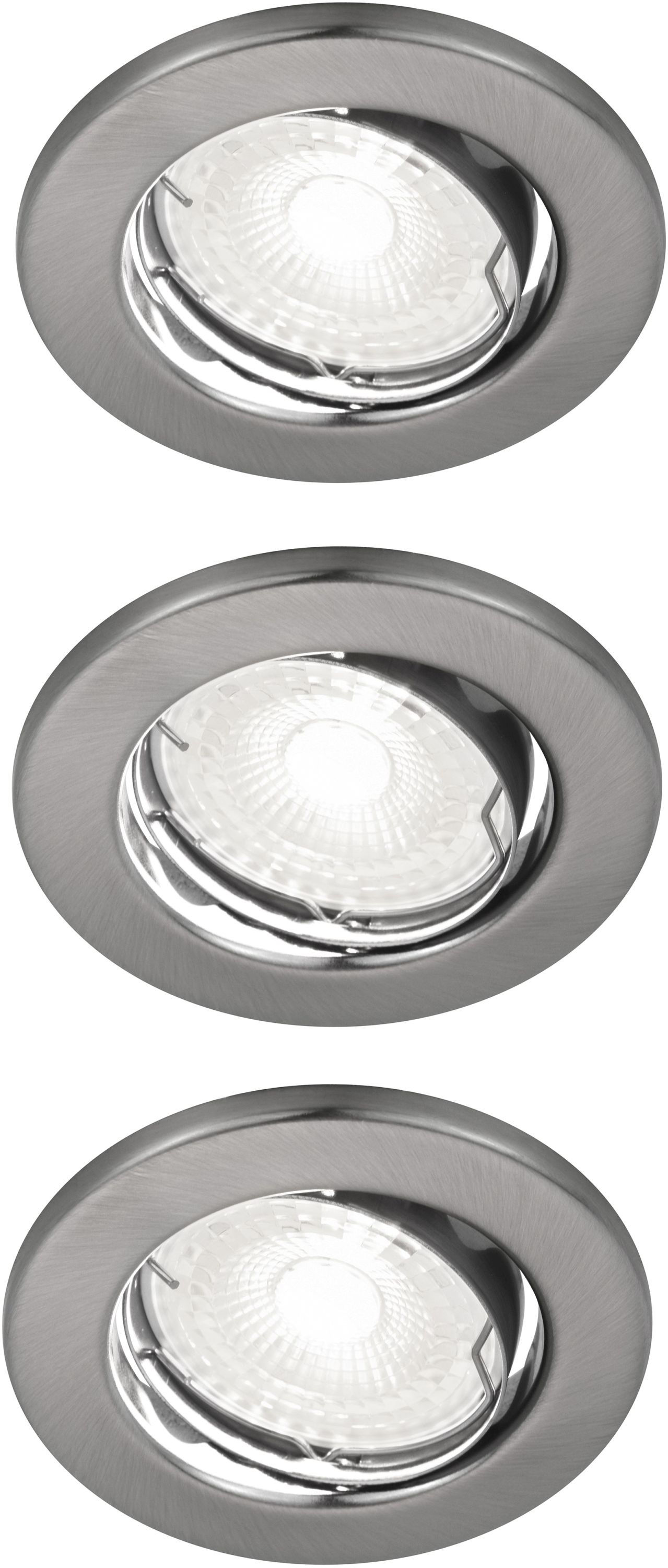 Darmowa Dostawa - Lampa do zabudowy 3x4.7 W nikiel Nordlux Canis 49370155