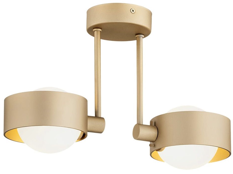 Darmowa Dostawa - Lampa podsufitowa 2x6 W biała Argon Massimo Plus 7215
