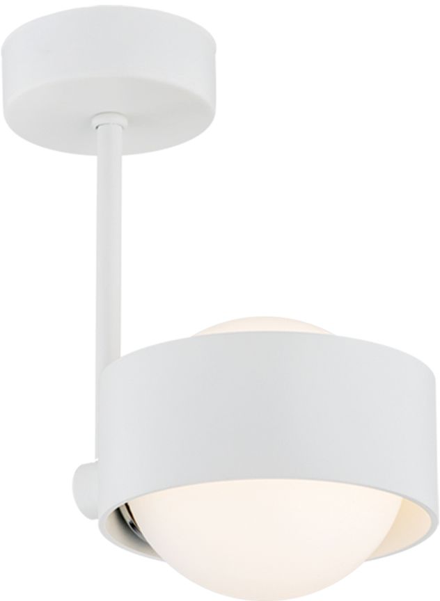 Darmowa Dostawa - Lampa podsufitowa 1x6 W biała Argon Massimo Plus 8058