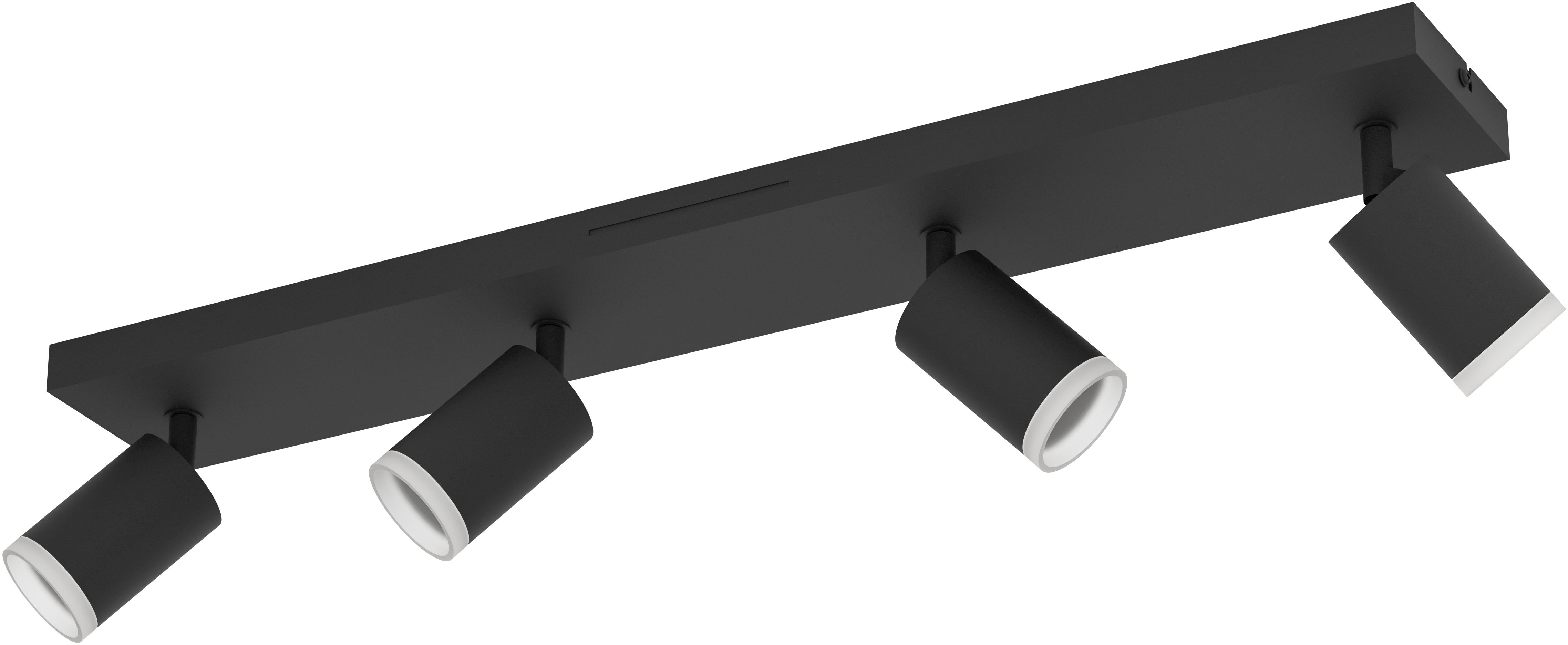 Darmowa Dostawa - Lampa podsufitowa 4x3.7 W czarna Eglo Melitello-Z 901942