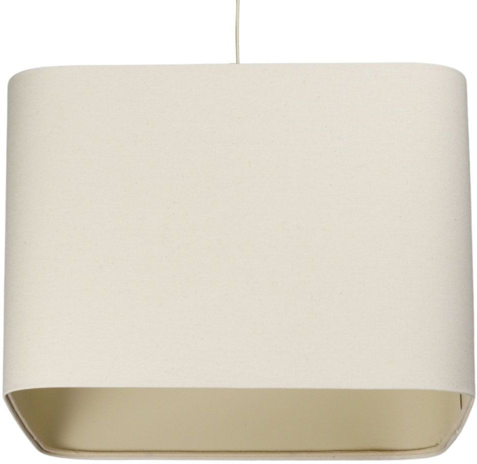 Darmowa Dostawa - Lampa wisząca 1x60 W beżowa BPS Koncept Kwadro len light KW01140W25