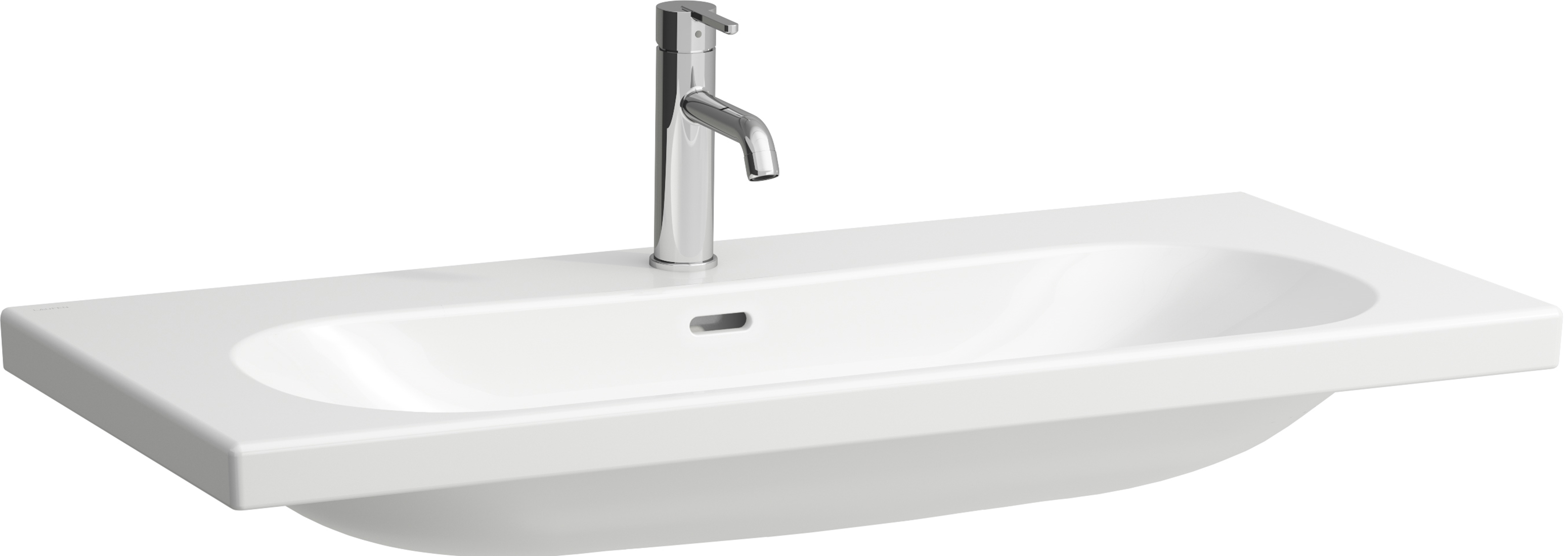Darmowa Dostawa - Umywalka 100x46 cm prostokątna ścienna biała Laufen Lua H8100894001041