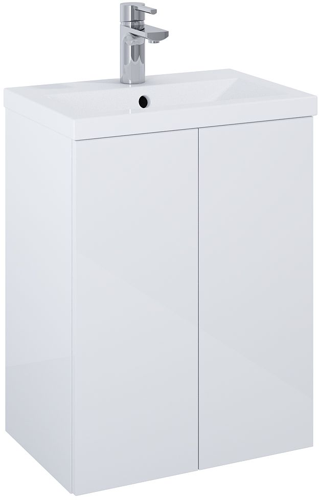 Darmowa Dostawa - Umywalka z szafką 50.6 cm białą Elita Kido RE020500118060