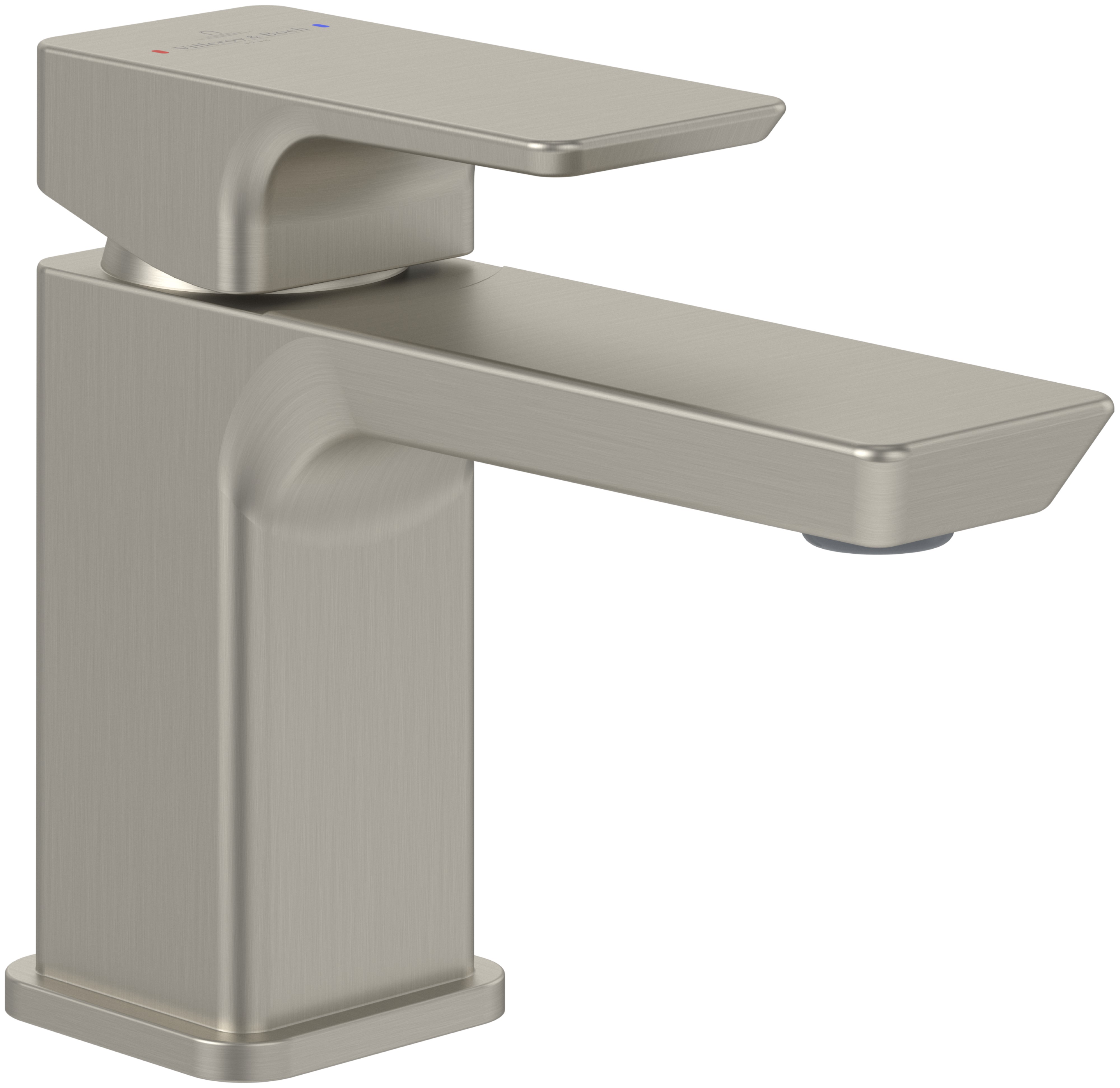 Darmowa Dostawa - Bateria umywalkowa stojąca nikiel Villeroy & Boch Subway 3.0 TVW11200100164