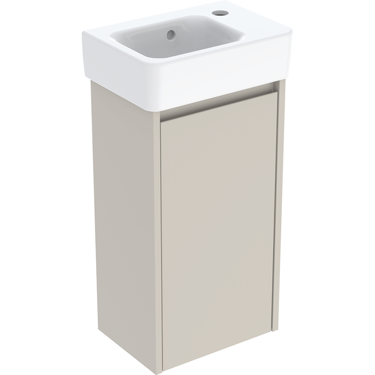 Darmowa Dostawa - Umywalka z szafką 36 cm Geberit Selnova Square 504130DB1