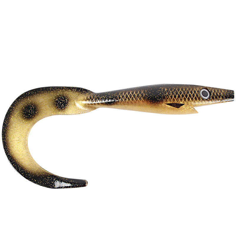 Strike Pro Przynęta Giant Pig Tail 40cm Spotted Bullhead