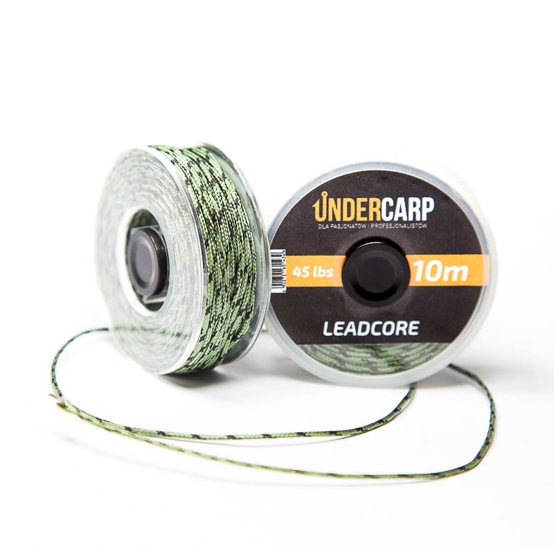 Undercarp Leadcore 10 m/45 lbs – zielony