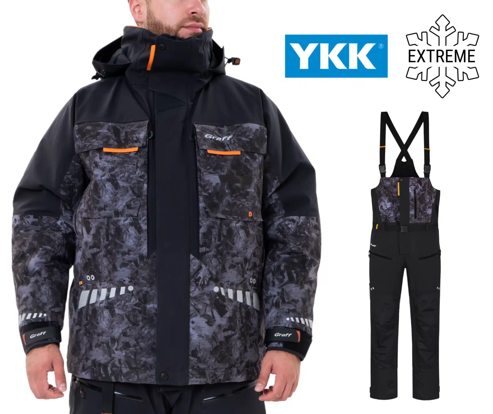 Graff Komplet Zimowy Warmguard Extreme 220OB-8 182-188cm