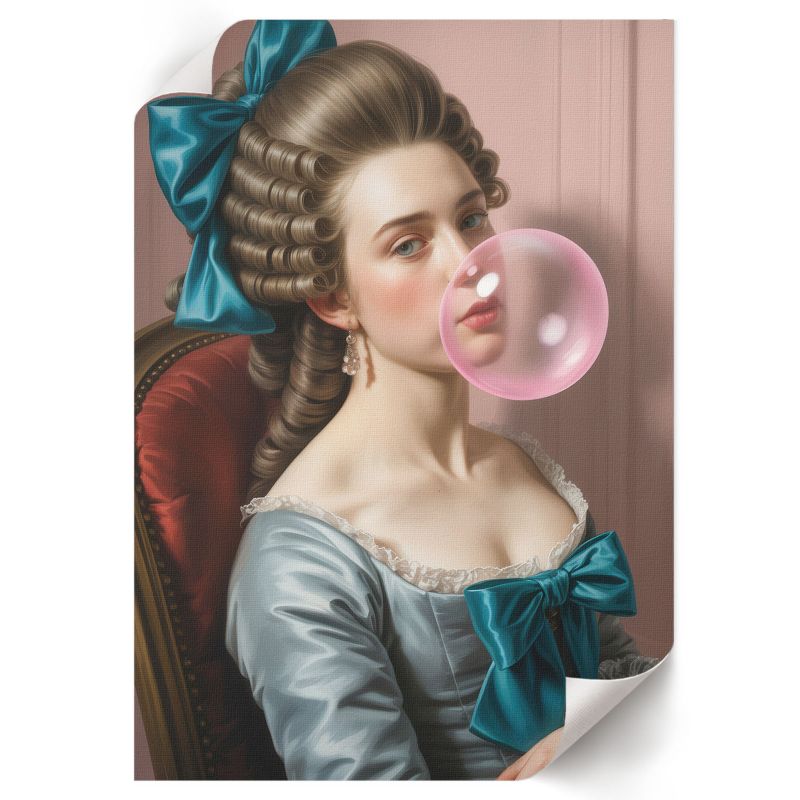 Plakat ArtPrintCave 21x29,7 cm Kobieta retro Loona 1 szt.