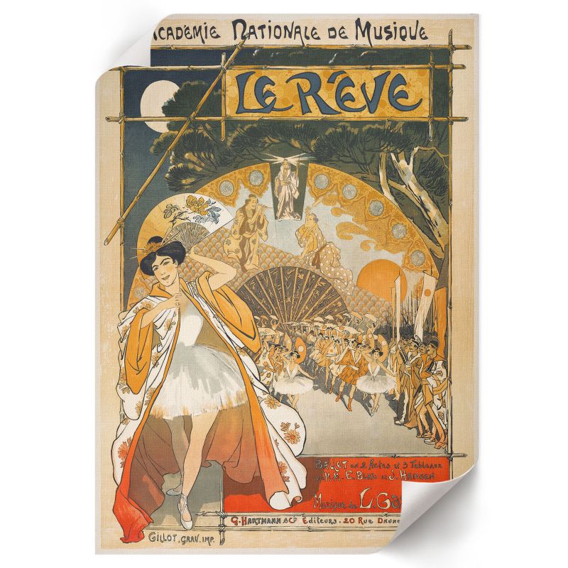 Plakat Do Pokoju Dziecka ArtPrintCave 21x29,7 cm Sen Théophile Steinlen 1 szt.