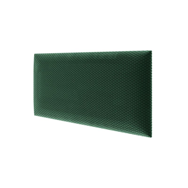 Panel tapicerowany ścienny Stegu wezgłowie 60x30 cm Zielony welur - akustyczny, dekoracyjny 1 szt.