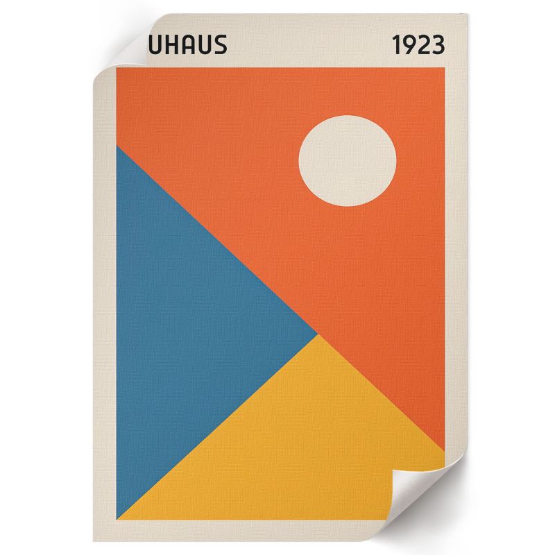 Plakat Na Płótnie ArtPrintCave 21x29,7 cm Bauhaus ilustracja Kangaroo 1 szt.