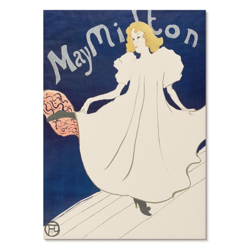 Plakat na Ścianę Tulup 21x29,7 cm (A4) May Milton Do sypialni, salonu, biura 1 szt.