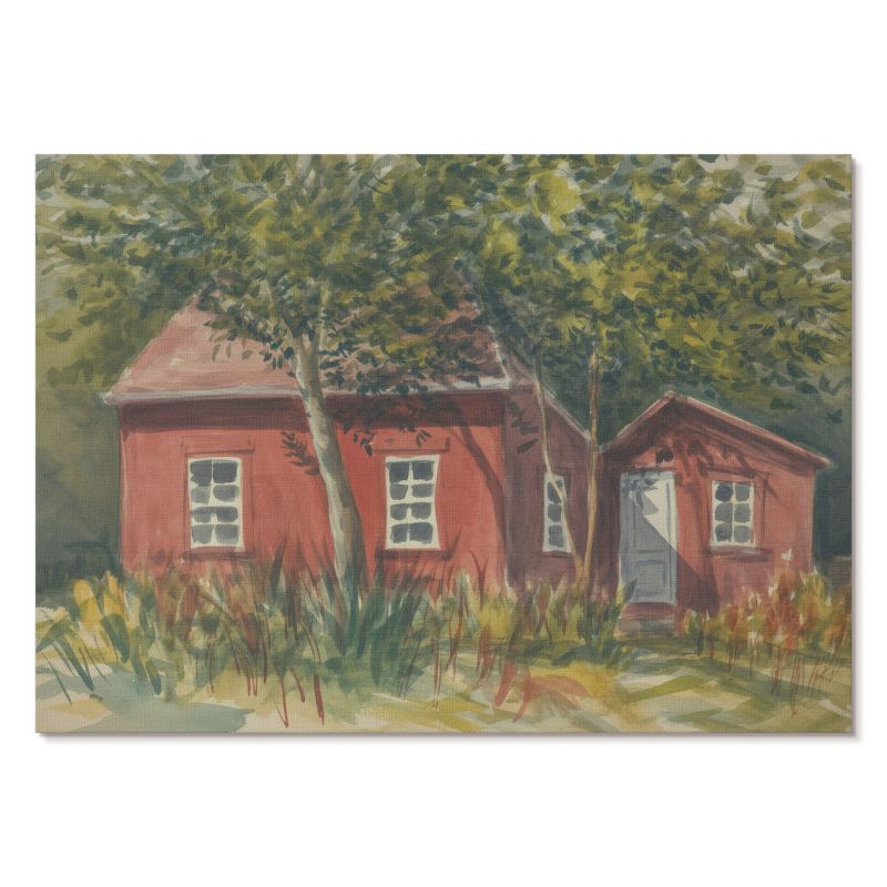 Plakat na Ścianę Tulup 42x29,7 cm (A3) Wiejski domek Do salonu, sypialni, biura 1 szt.