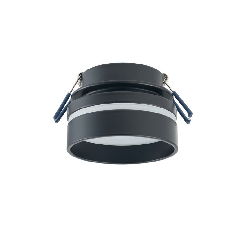 Oprawa sufitowa wpuszczana Nowodvorski Lighting Mljet czarna 1 x GU10 x 10W IP20 wym: 7 x 8 x 8,19 cm okrągła - 1 szt.