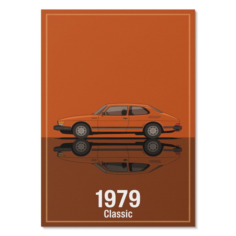 Obraz Plakat Canvas Tulup 21x29,7 cm (A4) Klasyk retro Do salonu, biura, przedpokoju 1 szt.