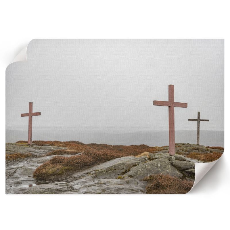 Plakat Do Sypialni ArtPrintCave 42x29,7 cm Mglisty krajobraz Project Concept 1 szt.