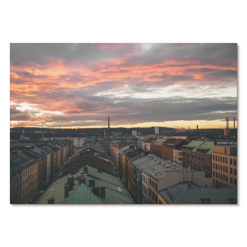 Plakat na Ścianę Tulup 42x29,7 cm (A3) Miejski zachód Do salonu, sypialni, biura 1 szt.