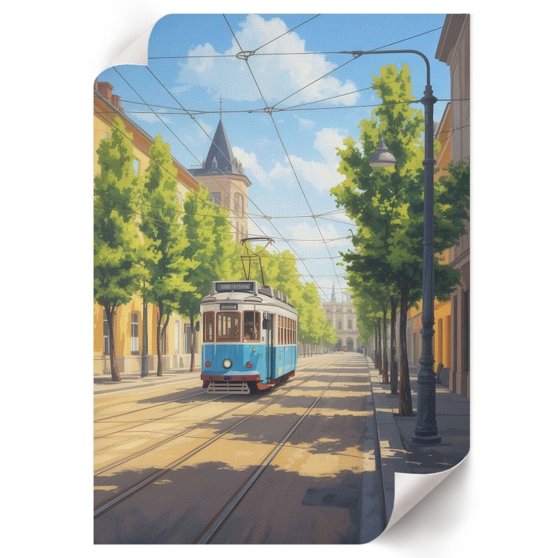 Plakat Do Kuchni ArtPrintCave 21x29,7 cm Miejski pejzaż Impuls 1 szt.