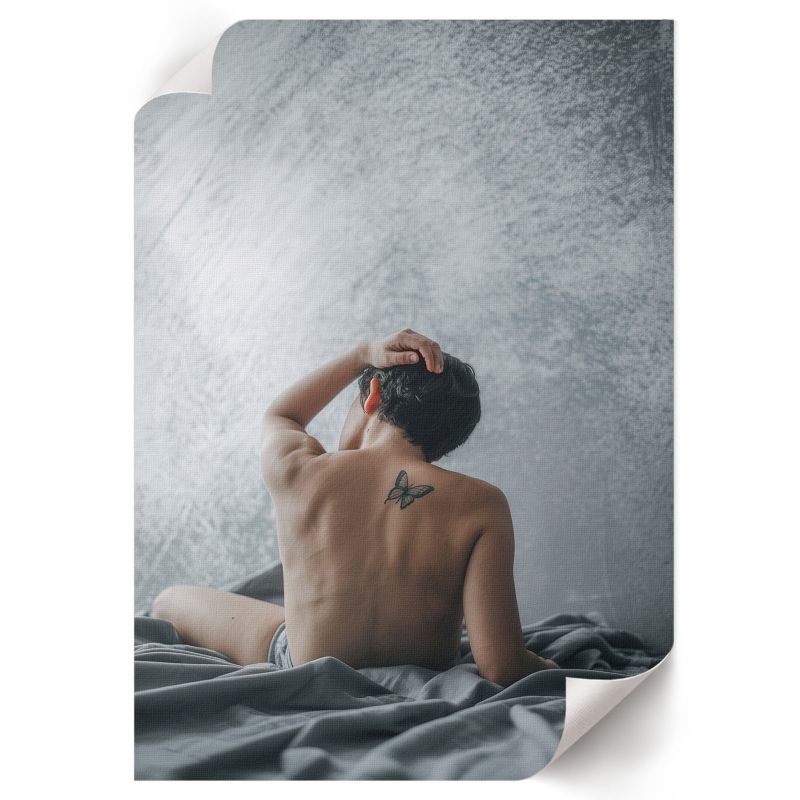 Plakat Ścienny ArtPrintCave 21x29,7 cm Subtelny mężczyzna Zaya 1 szt.