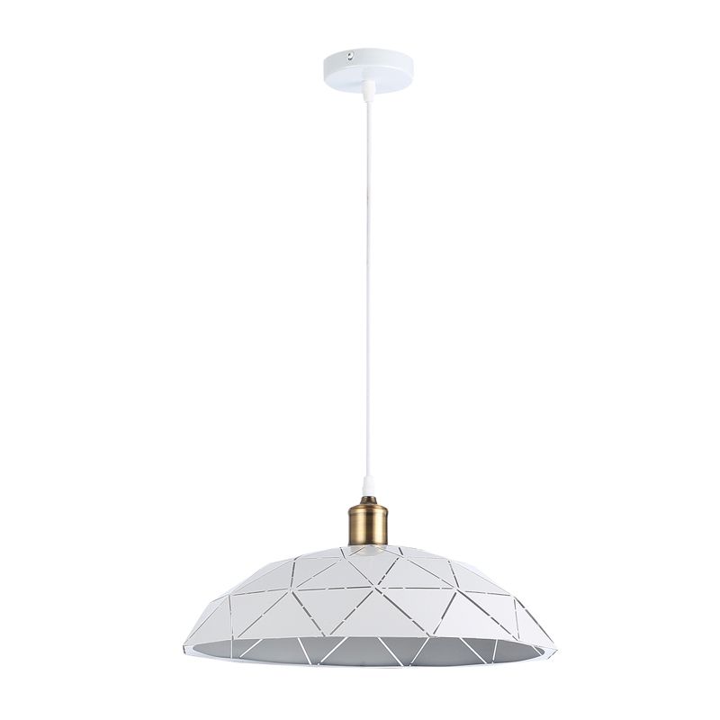 Oprawa wisząca sufitowa MasterLED Dalia E27 żyrandol lampa IP20 biało miedziana 1 szt.