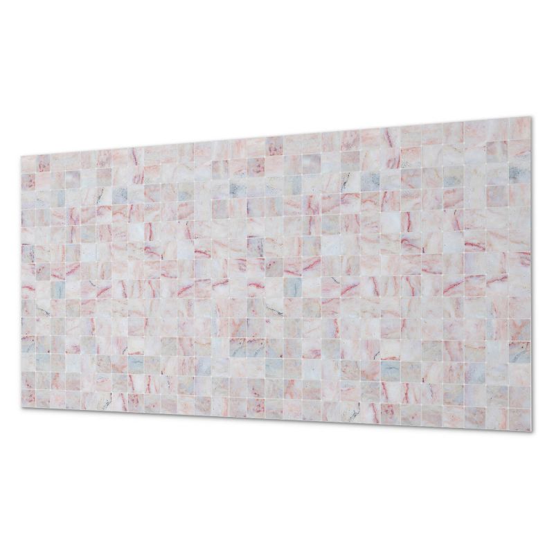 Okładzina Ścienna Z Grafiką PCV ArtPrintCave 120x60 cm Wzór mozaikowy z kwadratów 1 szt.