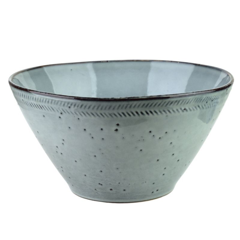 Miska porcelana BASIC NATURE 23x23x12 szara 1szt.