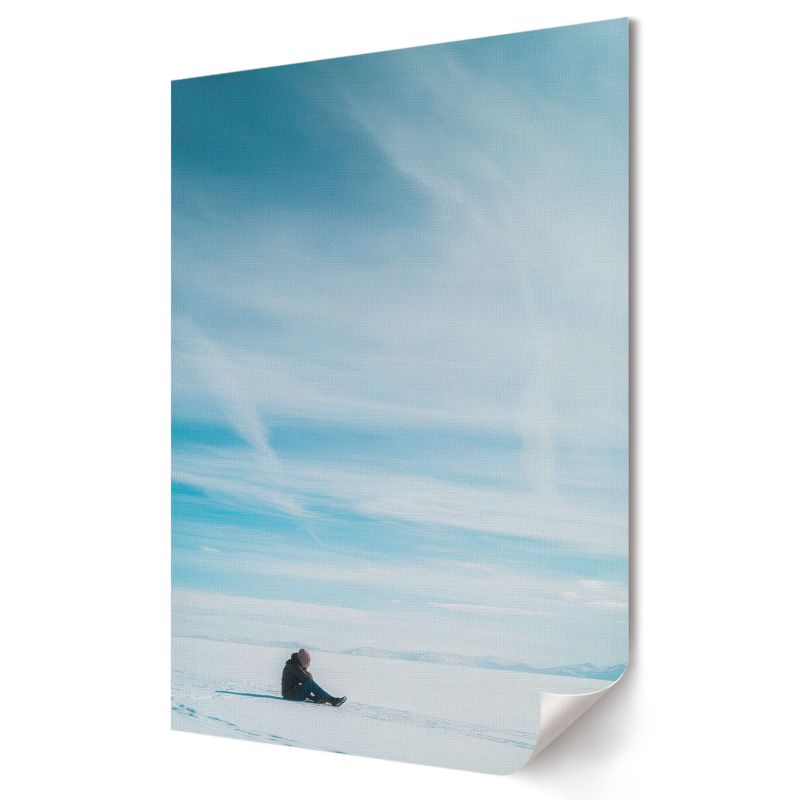 Plakat na ścianę Wallfluent Format A4 Zimowy pejzaż Artysta X-Mario 1 szt.