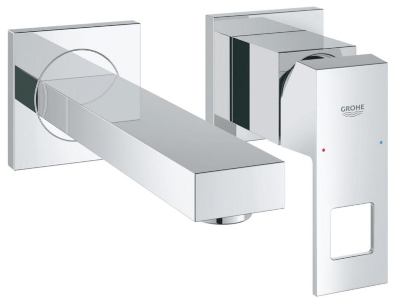 Bateria umywalkowa Grohe Eurocube podtynkowa StarLight Chrome, wysięg 171 mm, 1 szt.