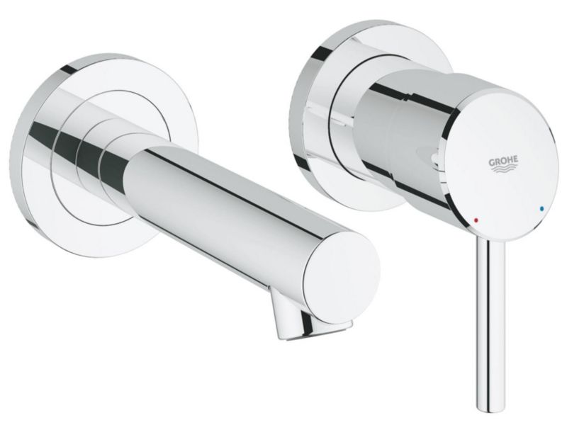 Bateria umywalkowa Grohe Concetto podtynkowa chrom Long-Life i AquaGuide 1 szt.